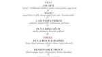 Drunk In Love Menu