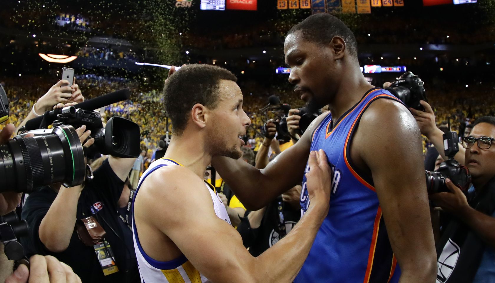 Oklahoma City Thunder v Golden State Warriors - Game Seven