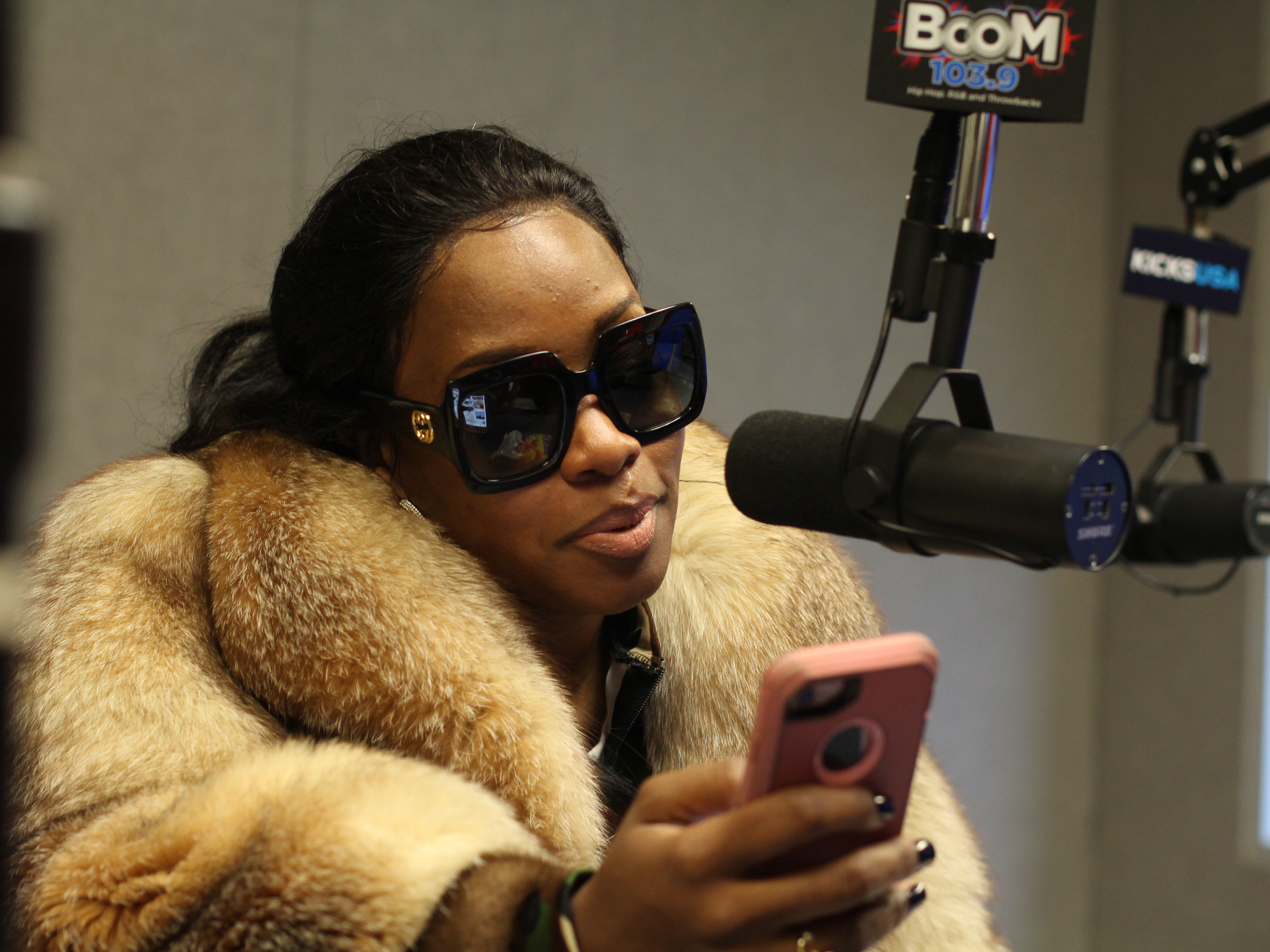 Remy Ma At Boom 103.9