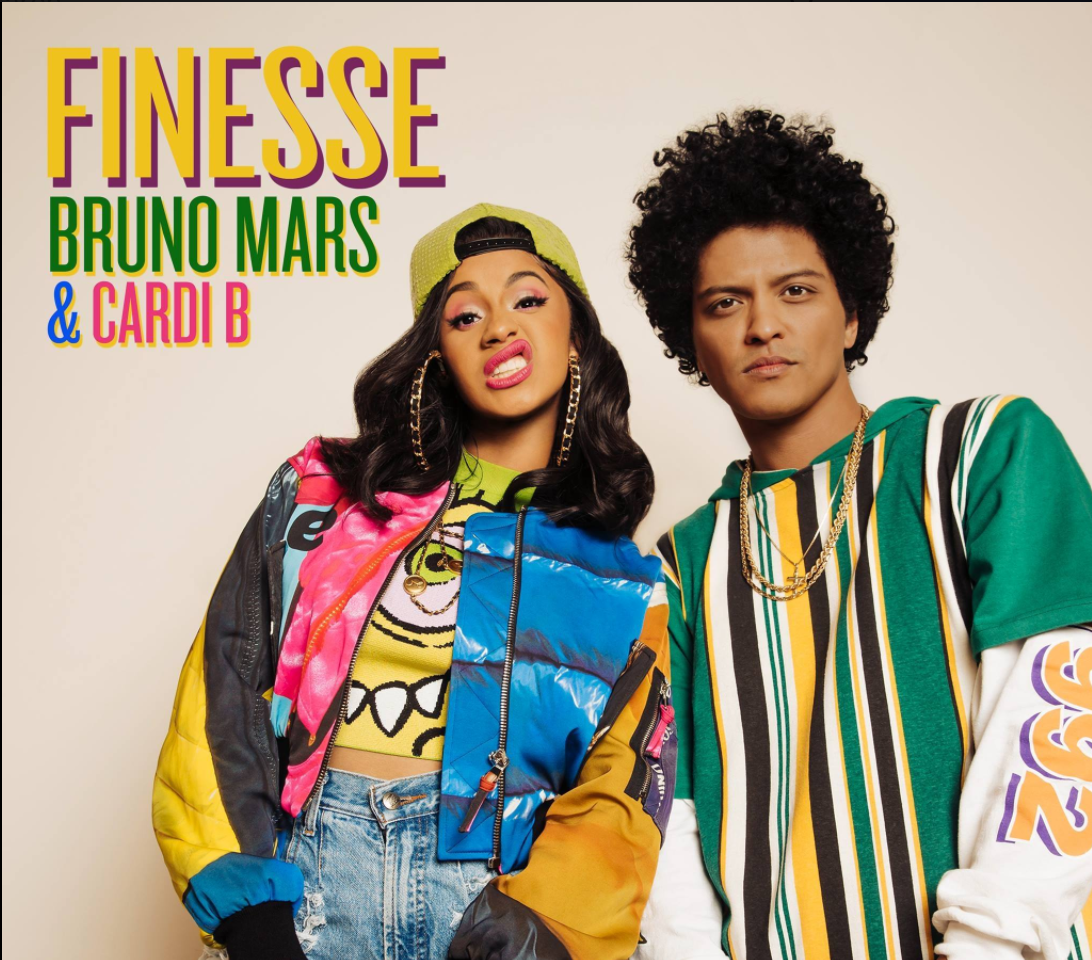Bruno Mars & Cardi B "Finesse" cover art
