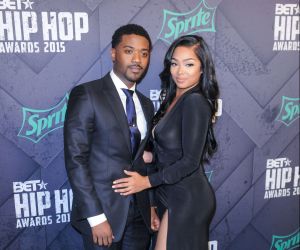 Ray J and Princess Love at the 2015 BET Hip-Hop Awards