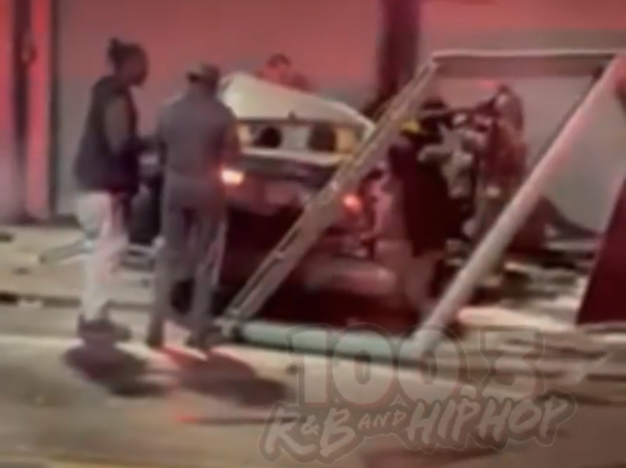 West Philly Car Crash 52nd Walnut