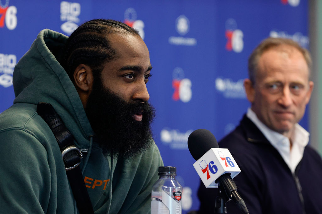 Philadelphia 76ers Introduce James Harden
