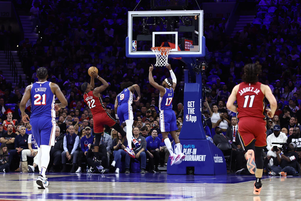 Miami Heat v Philadelphia 76ers - Play-In Tournament