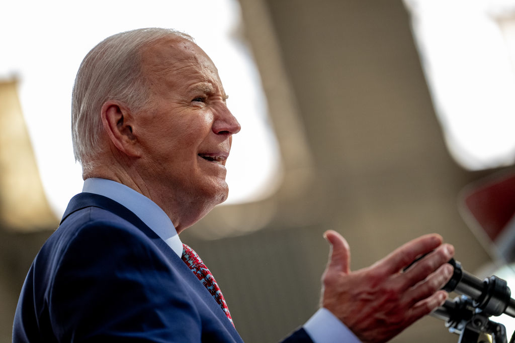 President Biden Holds Campaign Rally In Philadelphia