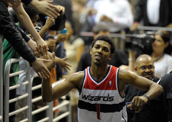 the Washington Wizards play the Charlotte Bobcats in NBA basketball