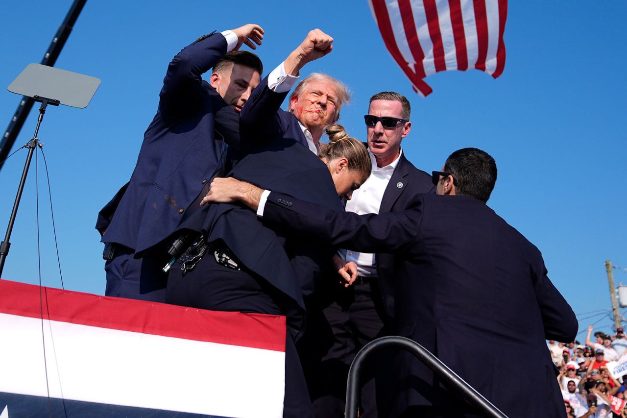 Trump Shot at