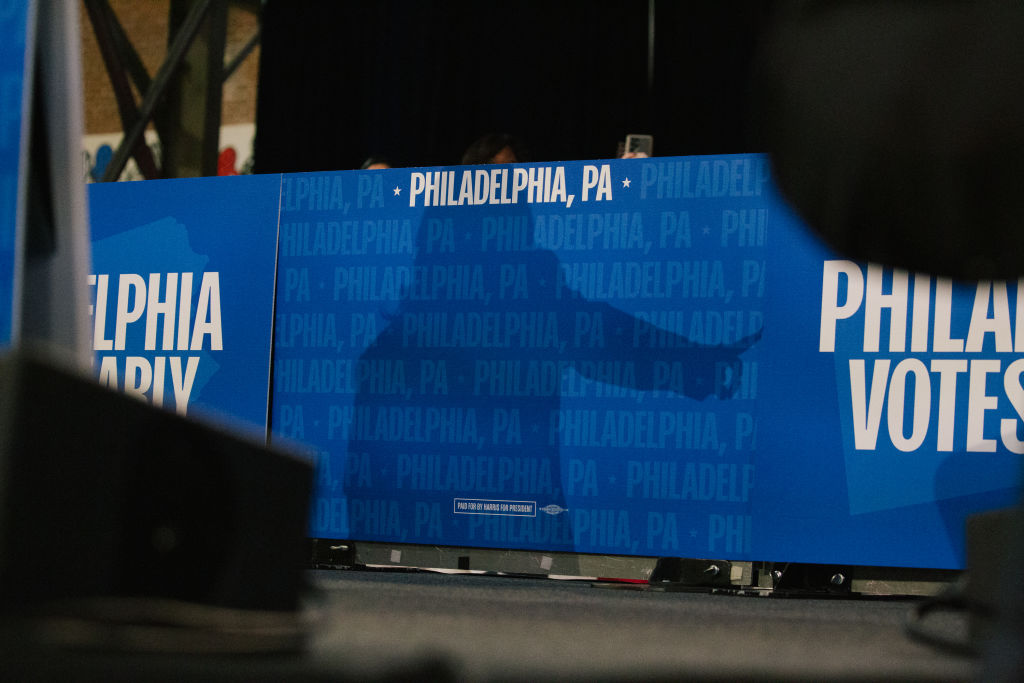 Coverge of VP Harris's campaign stops in Philadelphia on October 27, 2024.