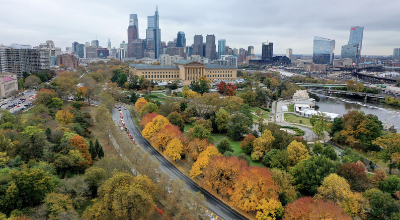 Fall at The Philadelphia Museum of Art
