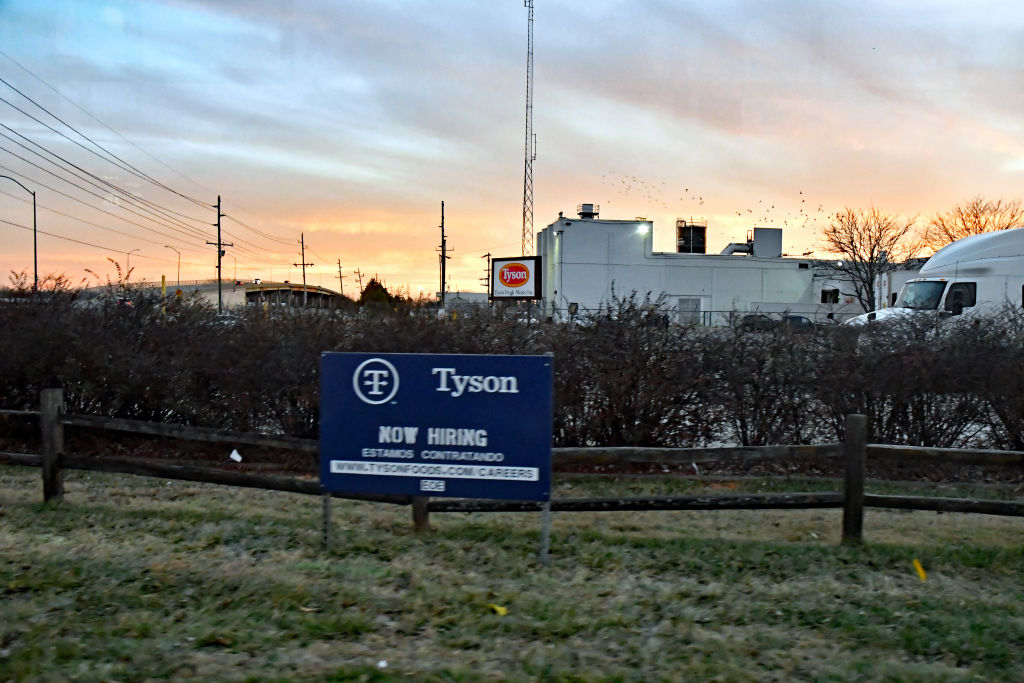 Tyson Foods Sign
