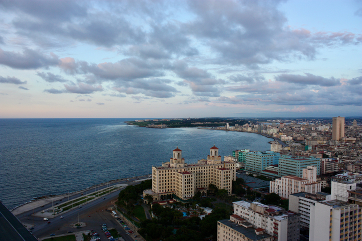 Coastal View of Havana, Cuba