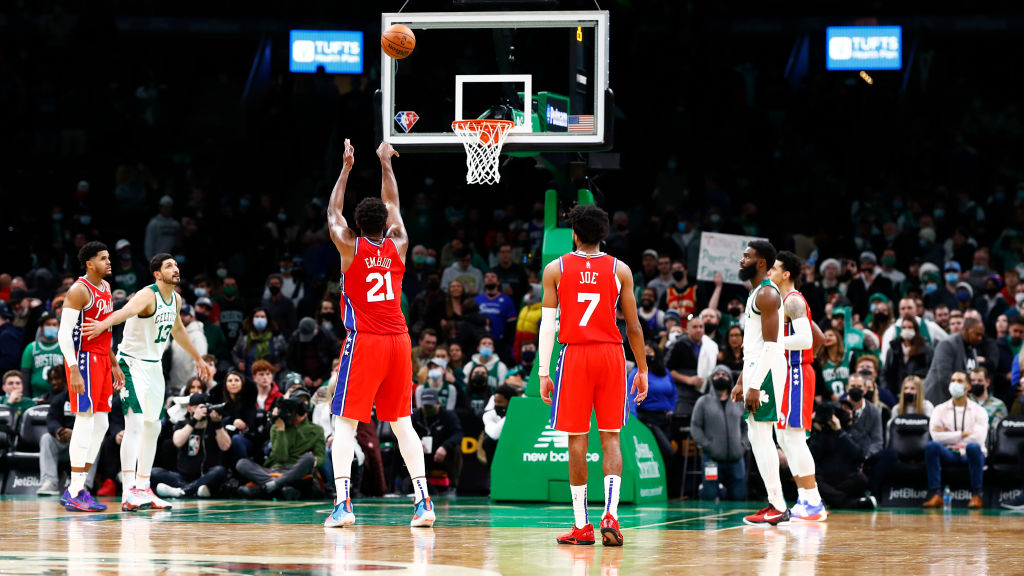 Philadelphia 76ers v Boston Celtics