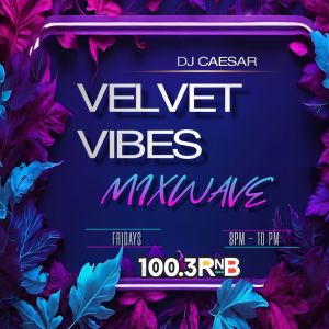 DJ Caesar - Velvet Vibes Mix Wave Cover Art