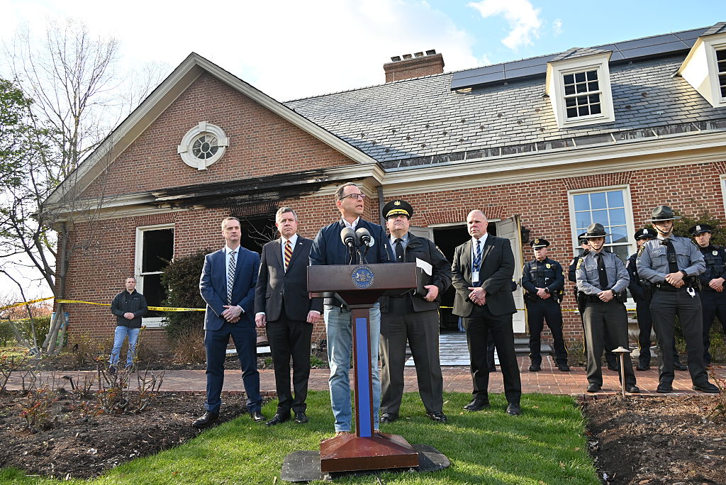 Official governor's residence in US state of Pennsylvania targeted in suspected arson attack