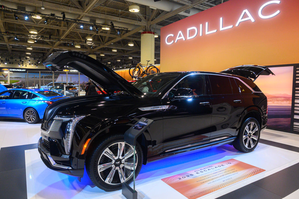 Cadillac 2025 escalade IQ presented at the 2025 Canadian...