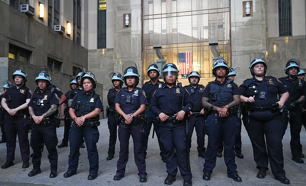 Anti-ICE demonstration in New York City