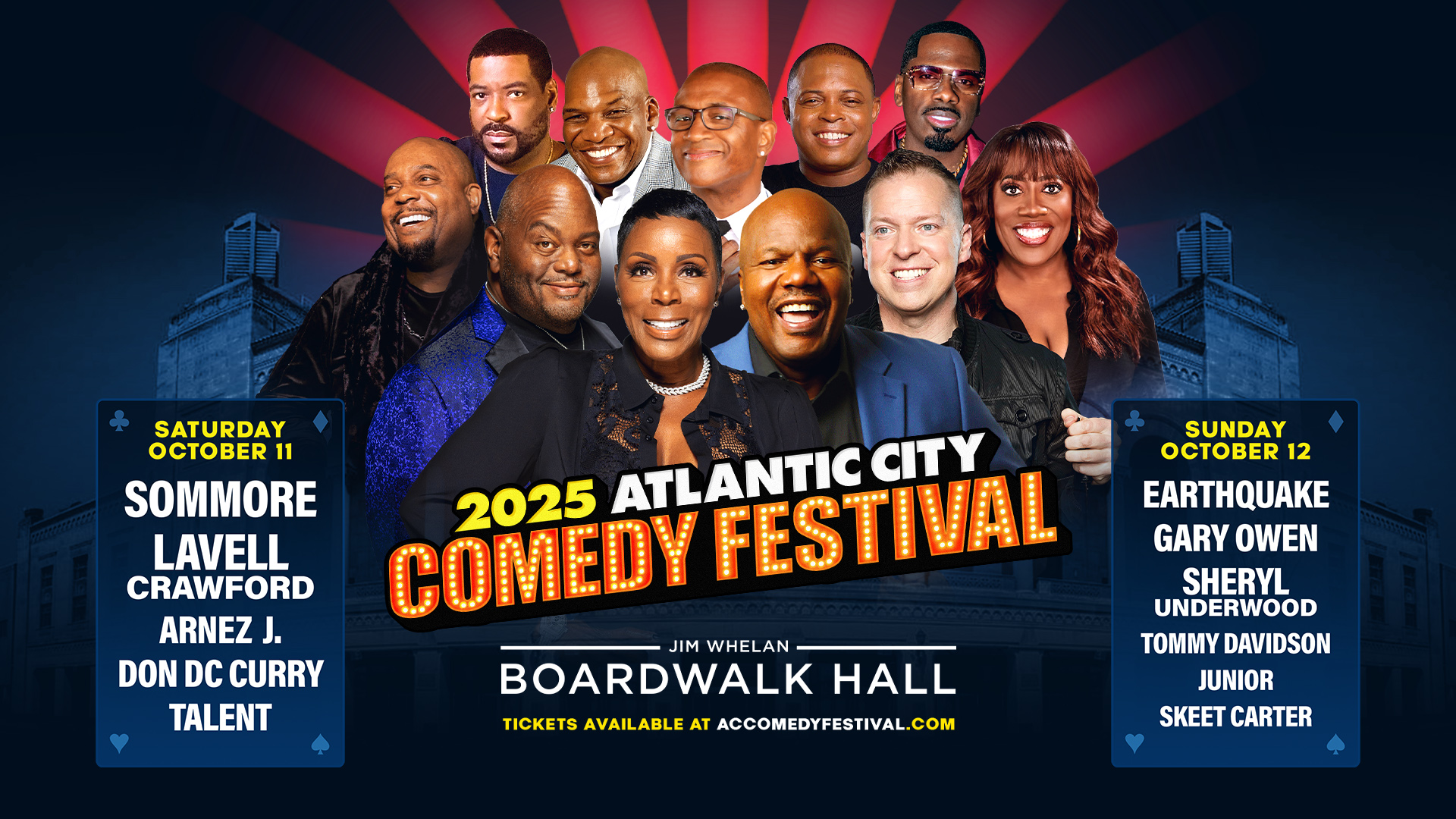 Get tickets to the AC Comedy Festival 2025! Upload