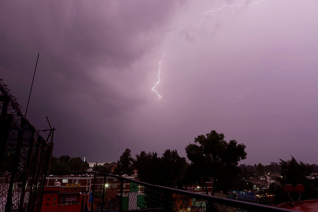 Thunderstorm Reported In Mexico City