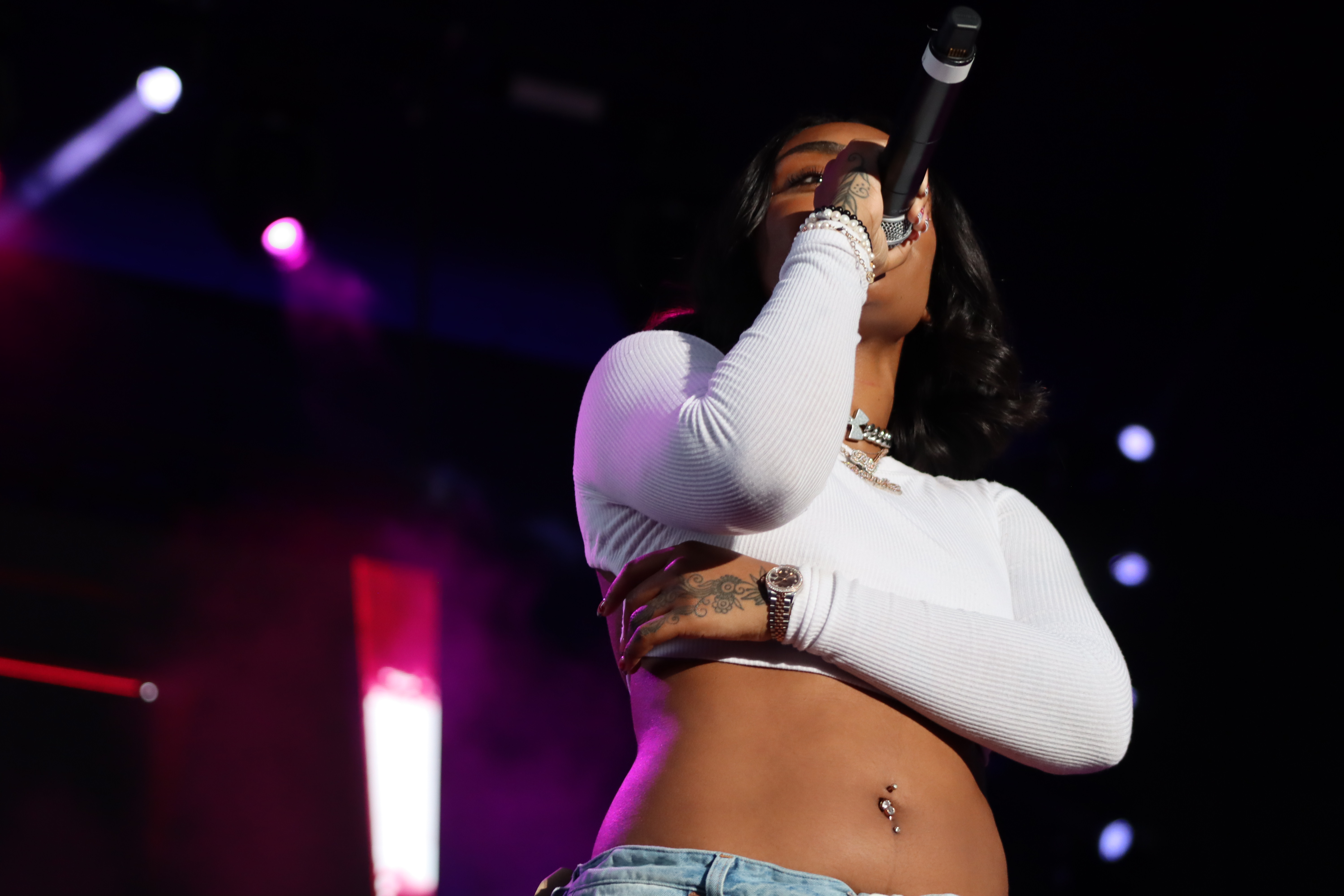 Lay Bankz performance at RNB Fest 2025 Dell Music Center