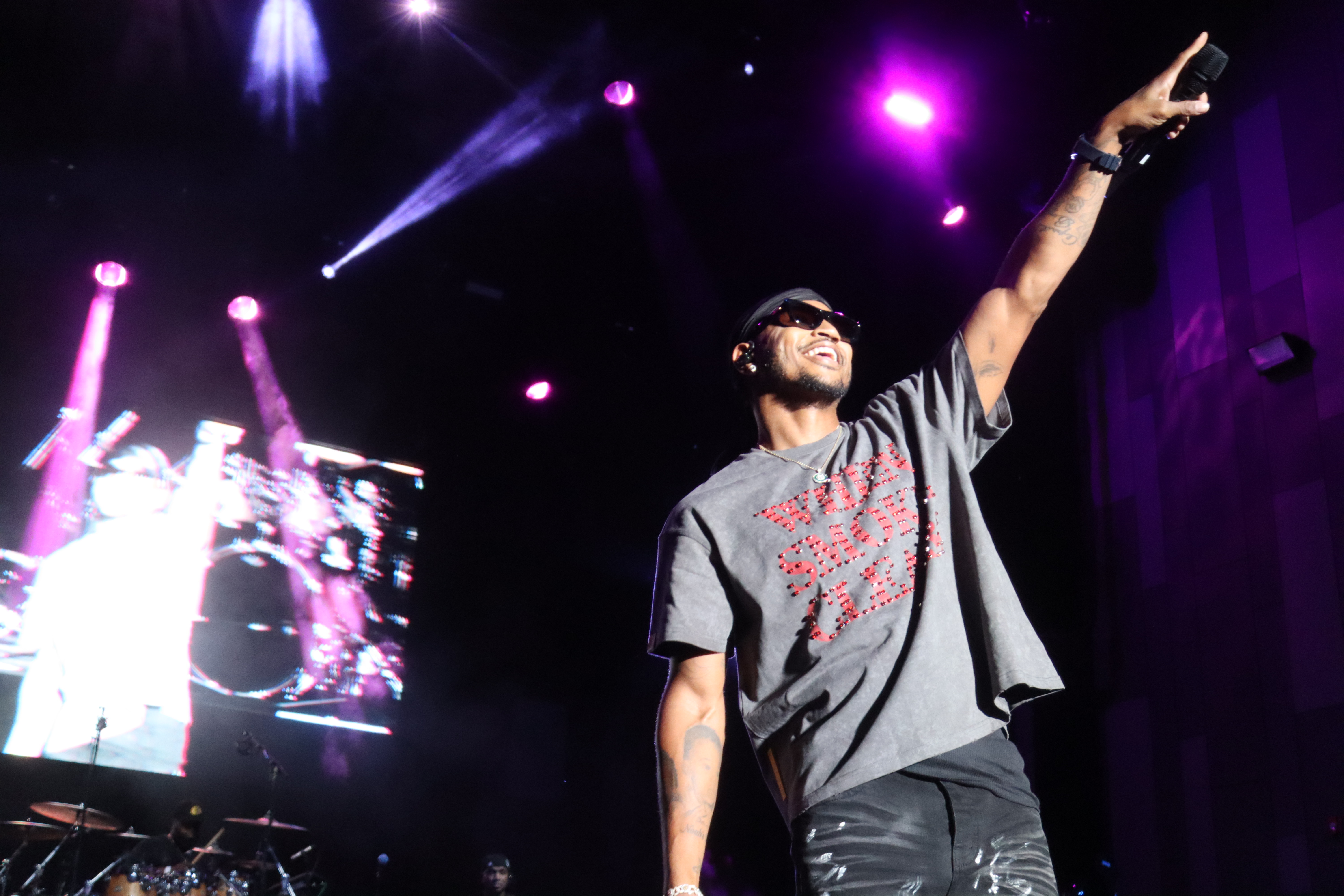 Trey Songz performance at RNB Fest 2025 Dell Music Center