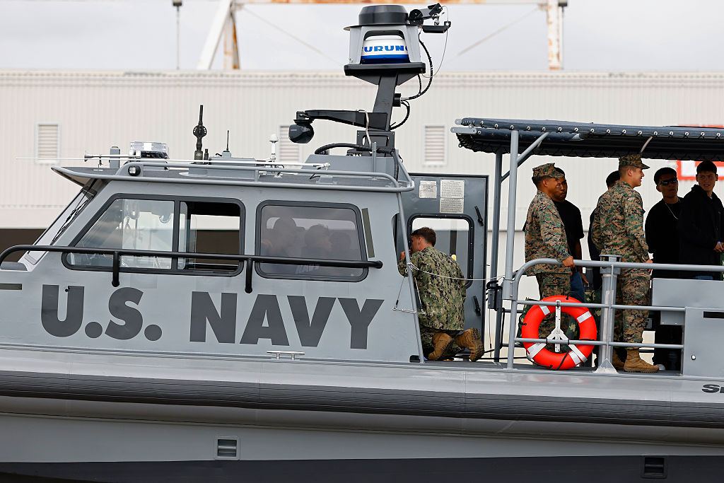 U.S. Navy Dauntless Patrol Boat At MCAS Miramar