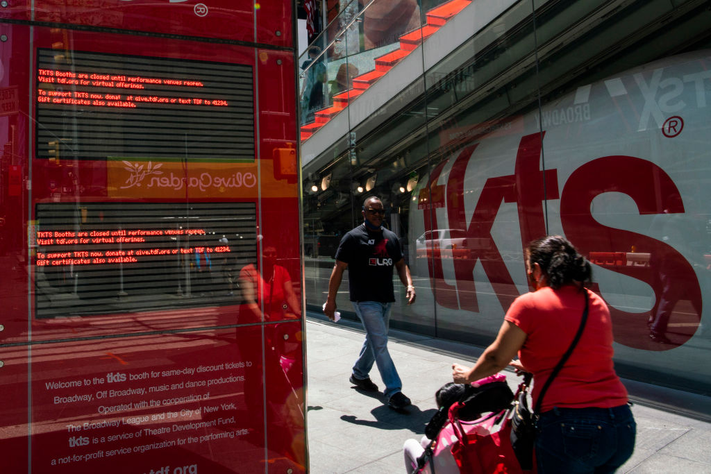 New York during reopening beginning on May 19