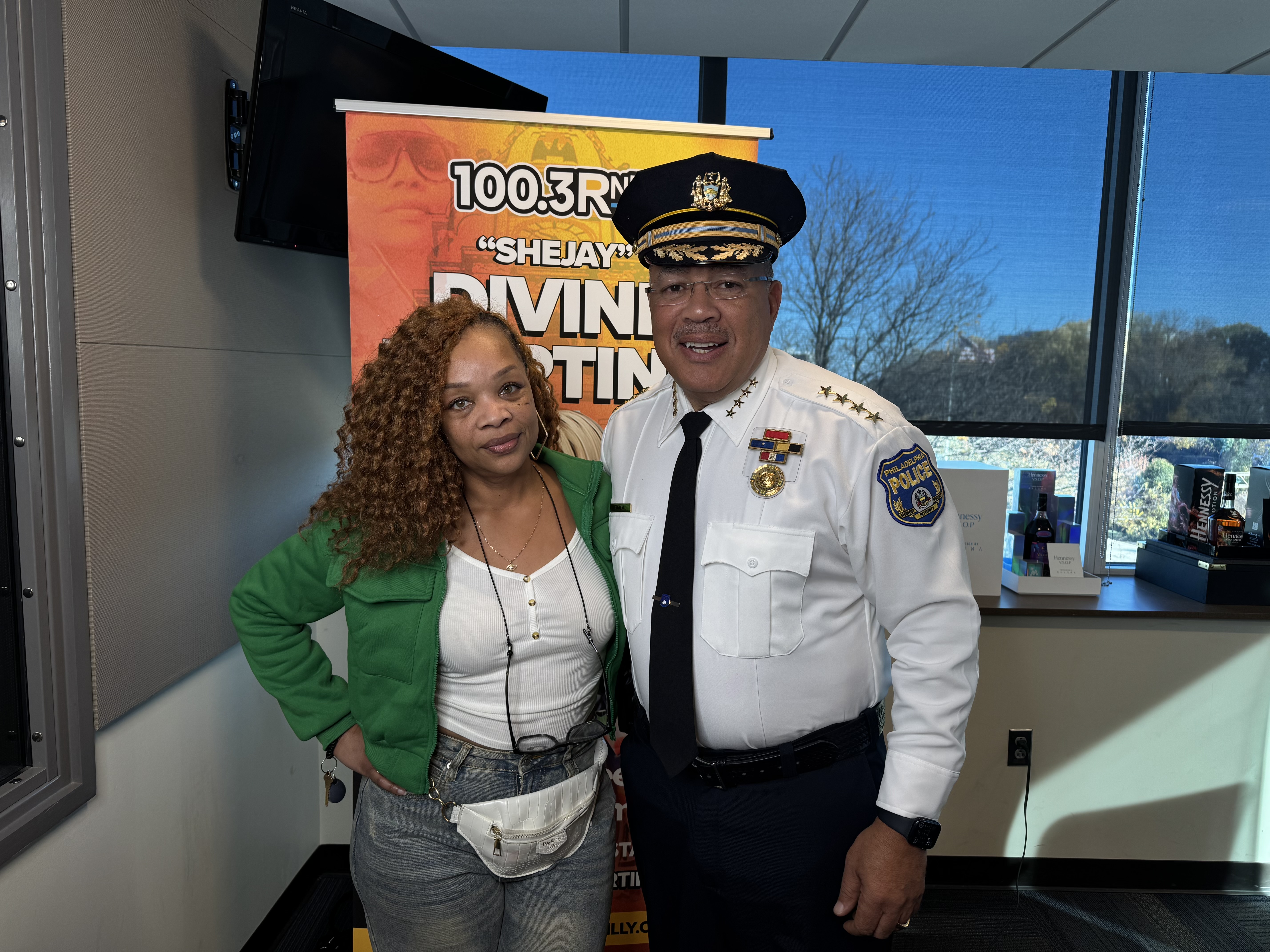 Commissioner Bethel Talks Auto Theft Campaign with Divine Martino