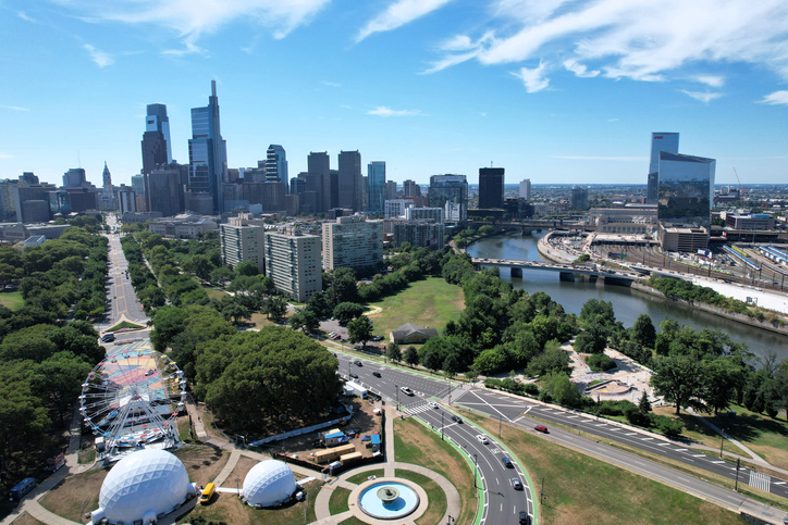 Philadelphia Aerial View